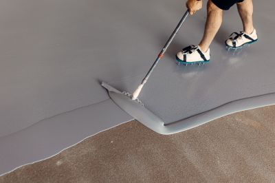 Basement Concrete Polishing