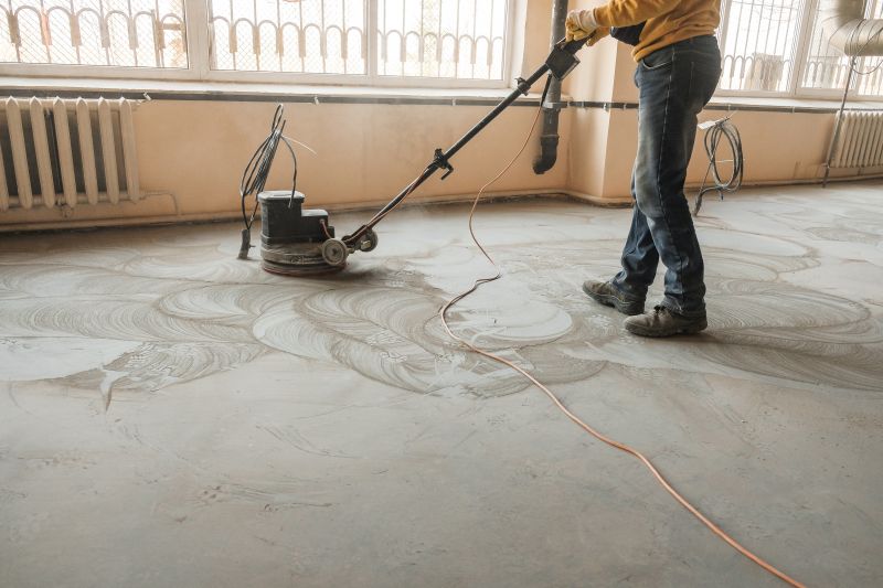 Basement Concrete Smoothing
