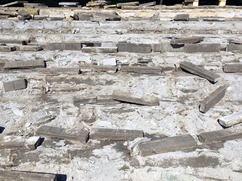 Cement Steps Removal