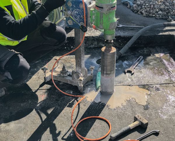 Slab Core Drilling Service